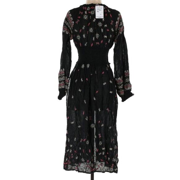 NWT Free People Mykonos Embroidered Dress - Picture 3 of 11
